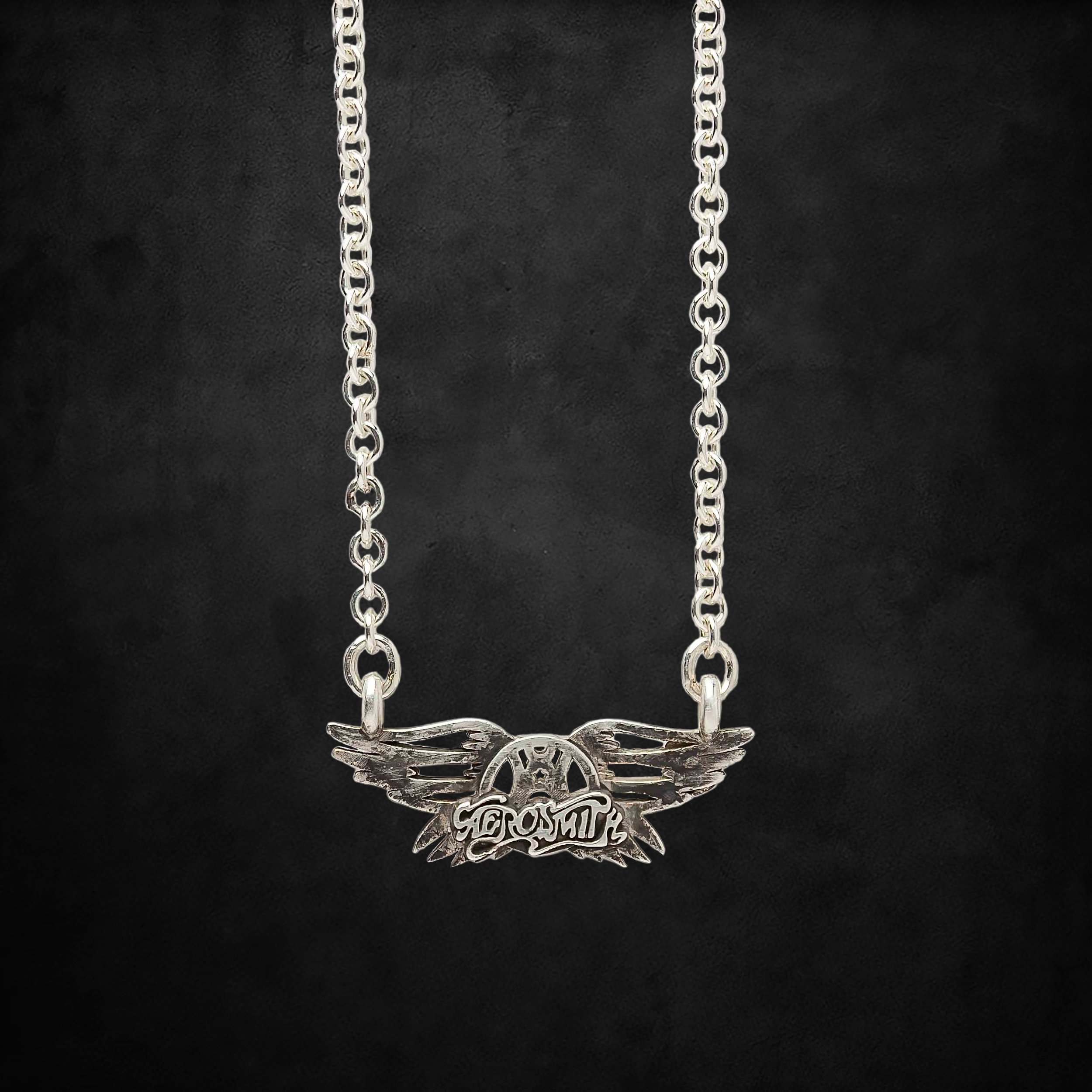 N014-SS+Classic+Wings+Necklace